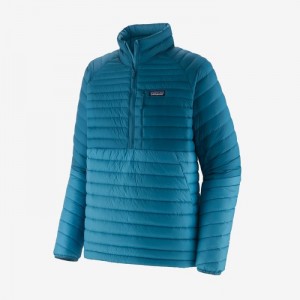 Patagonia AlpLight Down Pullover Miesten Villapusero Sininen Suomi | YG1505-4783