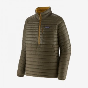 Patagonia AlpLight Down Pullover Miesten Villapusero Vihreä Suomi | AZ1507-5276