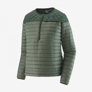 Patagonia AlpLight Down Pullover Naisten Villapusero Vihreä Suomi | DW3249-5300