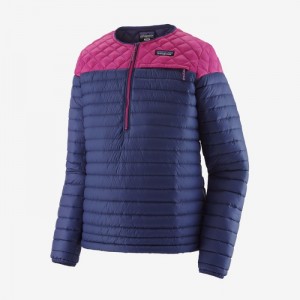 Patagonia AlpLight Down Pullover Naisten Villapusero Sininen Suomi | QV3250-7740