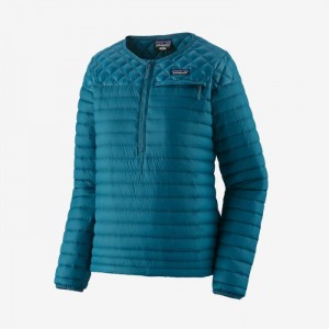 Patagonia AlpLight Down Pullover Naisten Villapusero Sininen Suomi | LV3251-1032