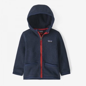 Patagonia Baby Better Sweater® Fleece Jacket Lasten Takit Laivastonsininen Suomi | VP264-6464