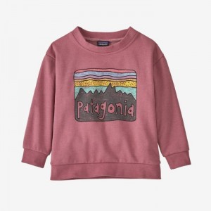 Patagonia Baby Lightweight Crew Sweatshirt Lasten Puserot Vaaleanpinkki Suomi | YO489-9999