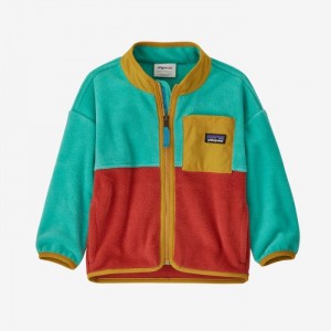 Patagonia Baby Synchilla® Fleece Jacket Lasten Takit Fresh Teal Suomi | RK298-2486