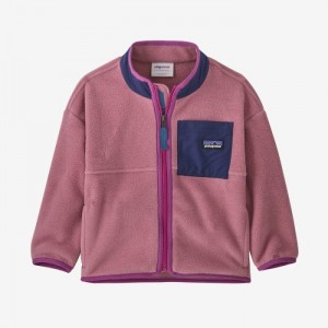 Patagonia Baby Synchilla® Fleece Jacket Lasten Takit Vaaleanpinkki Suomi | HM299-1575