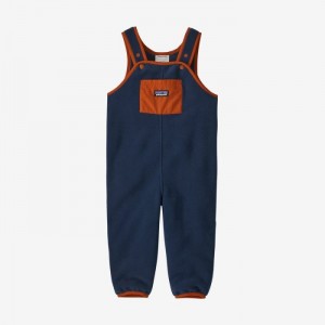 Patagonia Baby Synchilla® Fleece Overalls Lasten Overalls Laivastonsininen Suomi | VM397-3469