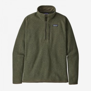 Patagonia Better Sweater® 1/4-Zip Fleece Miesten Villapaita Vihreä Suomi | KE2068-4985