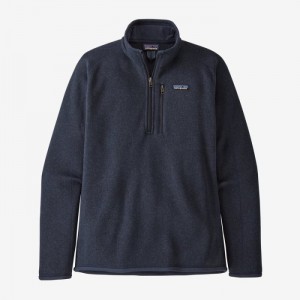 Patagonia Better Sweater® 1/4-Zip Fleece Miesten Villapaita Laivastonsininen Suomi | BN2069-0159