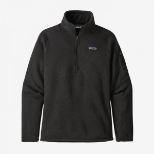 Patagonia Better Sweater® 1/4-Zip Fleece Naisten Villapaita Mustat Suomi | TC3607-0234