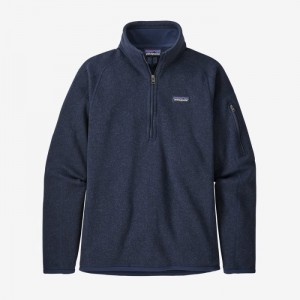 Patagonia Better Sweater® 1/4-Zip Fleece Naisten Villapaita Laivastonsininen Suomi | EW3611-5195