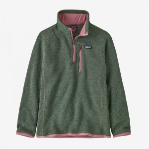 Patagonia Better Sweater® 1/4-Zip Fleece Lasten Villapaita Vihreä Suomi | DC468-4133