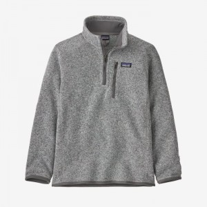 Patagonia Better Sweater® 1/4-Zip Fleece Lasten Villapaita Stonewash Suomi | IO472-0989