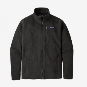 Patagonia Better Sweater® Fleece Jacket Miesten Takit Mustat Suomi | DF1040-4727