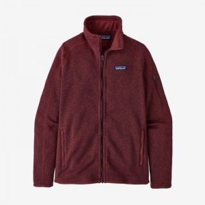 Patagonia Better Sweater® Fleece Jacket Naisten Takit Punainen Suomi | DL2848-4867