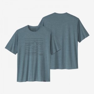 Patagonia Capilene® Cool Daily Graphic Shirt Miesten Paidat Vaaleanharmaat Suomi | TR1608-9093