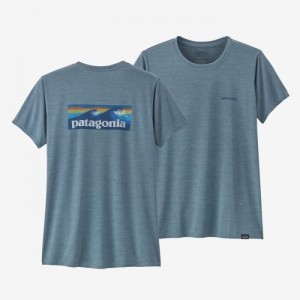 Patagonia Capilene® Cool Daily Graphic Shirt Naisten Paidat Vaaleanharmaat Suomi | IR3312-9927