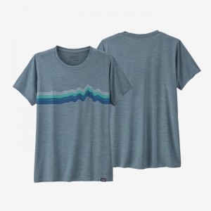 Patagonia Capilene® Cool Daily Graphic Shirt Naisten Paidat Vaaleanharmaat Suomi | OZ3316-4287