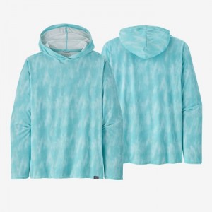 Patagonia Capilene® Cool Daily Graphic Hoody - Relaxed Fit Miesten Huppari Sininen Suomi | DG908-3302