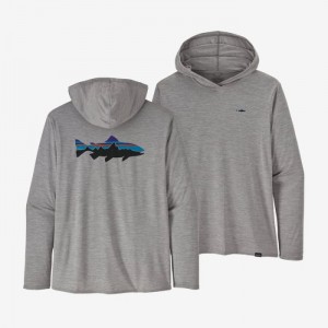 Patagonia Capilene® Cool Daily Graphic Hoody - Relaxed Fit Miesten Huppari Harmaat Suomi | PJ909-6937