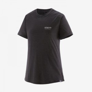 Patagonia Capilene® Cool Merino Graphic Shirt Naisten Paidat Mustat Suomi | EZ3402-0856