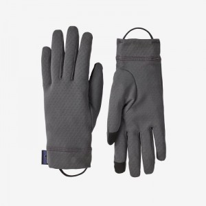 Patagonia Capilene® Midweight Liner Gloves Miesten Käsineet Harmaat Suomi | NC655-0387