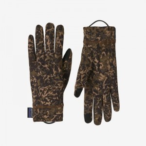 Patagonia Capilene® Midweight Liner Gloves Miesten Käsineet Ruskea Suomi | HE656-7525