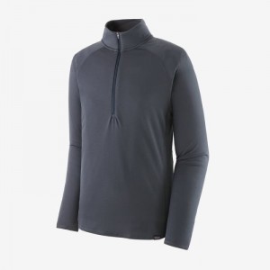 Patagonia Capilene® Midweight Zip-Neck Miesten Topit Sininen Suomi | MJ2521-8190