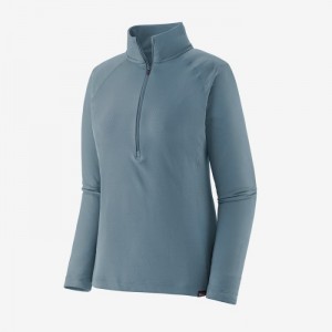 Patagonia Capilene® Midweight Zip-Neck Naisten Sukat Vaaleanharmaat Suomi | WK2605-0337