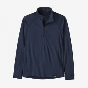 Patagonia Capilene® Midweight Zip-Neck Lasten Baselayers Laivastonsininen Suomi | LM4030-6973