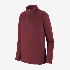 Patagonia Capilene® Thermal Weight Zip-Neck Miesten Topit Punainen Suomi | GJ2523-6058