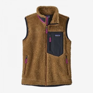 Patagonia Classic Retro-X® Fleece Vest Naisten Liivi Ruskea Sininen Suomi | ZR3966-7620