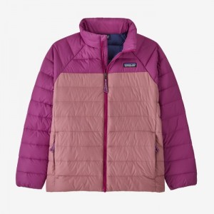 Patagonia Down Sweater Lasten Villapaita Pinkki Suomi | YP473-8657