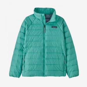 Patagonia Down Sweater Lasten Villapaita Fresh Teal Suomi | AO476-0725