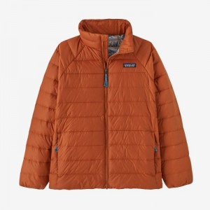 Patagonia Down Sweater Lasten Villapaita Sandhill Rust Suomi | EH479-7451