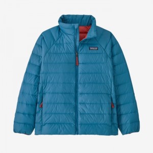 Patagonia Down Sweater Lasten Villapaita Sininen Suomi | YV481-1328