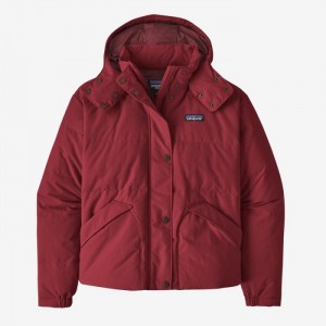 Patagonia Downdrift Jacket Naisten Takit Punainen Suomi | WX2878-7902