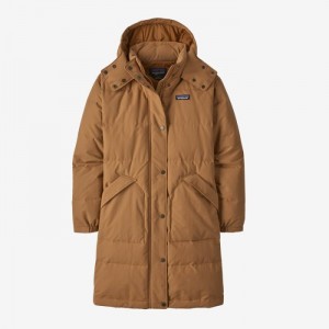 Patagonia Downdrift Parka Naisten Parka Ruskea Suomi | TV3204-0734