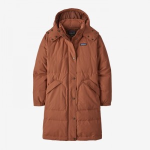 Patagonia Downdrift Parka Naisten Parka Ruskea Suomi | RH3206-3115