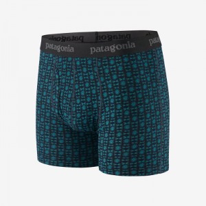 Patagonia Essential Boxer Briefs - 3" Miesten Alusvaatteet Sininen Suomi | IM792-5381