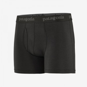 Patagonia Essential Boxer Briefs - 3" Miesten Alusvaatteet Mustat Suomi | WV793-0019