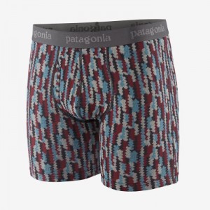 Patagonia Essential Boxer Briefs - 6" Miesten Alusvaatteet Mustat Suomi | YV802-8918