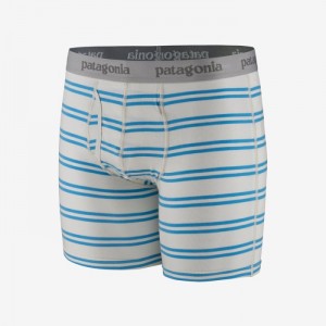 Patagonia Essential Boxer Briefs - 6" Miesten Alusvaatteet Valkoinen Suomi | OF807-0801