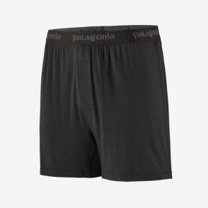 Patagonia Essential Boxers - 4½" Miesten Alusvaatteet Mustat Suomi | DS809-4028