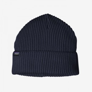 Patagonia Fisherman's Rolled Beanie Miesten Pipo Laivastonsininen Sininen Suomi | OL4179-0384