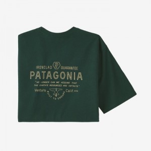 Patagonia Forge Mark Responsibili-Tee® Miesten Tees Vihreä Suomi | BO2279-9867