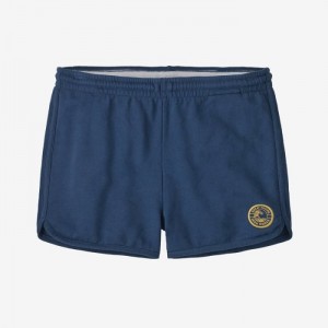 Patagonia GPIW™ Crest Organic Sweatshorts Naisten Housut Sininen Suomi | JP2619-7679