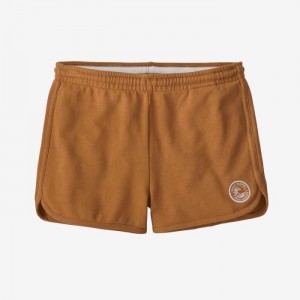 Patagonia GPIW™ Crest Organic Sweatshorts Naisten Housut Ruskea Suomi | YS2620-6951