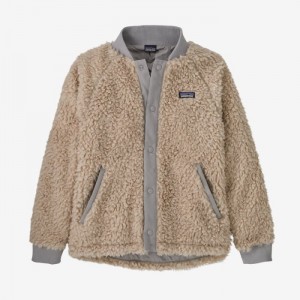 Patagonia Girls' Retro-X® Fleece Bomber Jacket Lasten Takit Harmaat Suomi | HA334-9043