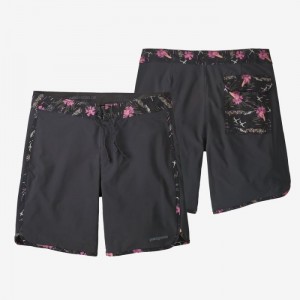 Patagonia Hydropeak Scallop Boardshorts - 18" Miesten Shortsit Mustat Suomi | ZD4432-1987