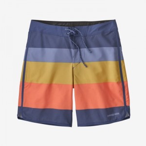 Patagonia Hydropeak Scallop Boardshorts - 18" Miesten Shortsit Sininen Suomi | VW4435-5487